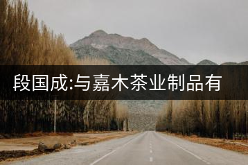 段國(guó)成:與嘉木茶業(yè)制品有限責(zé)任公司