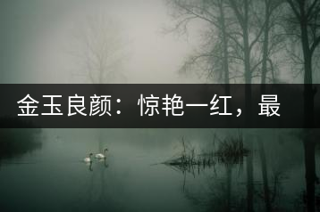 金玉良顏：驚艷一紅，最是高貴