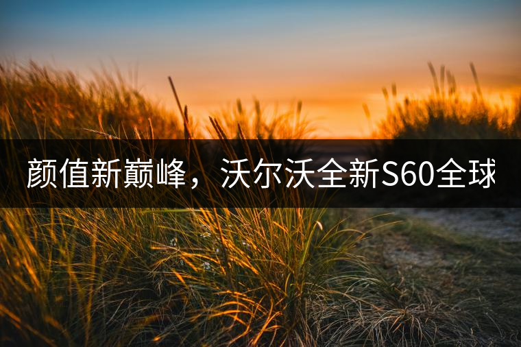 顏值新巔峰，沃爾沃全新S60全球首發(fā)，混動+四驅(qū)最大415馬力