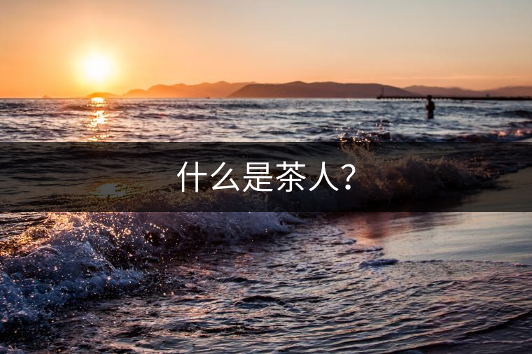 什么是茶人？