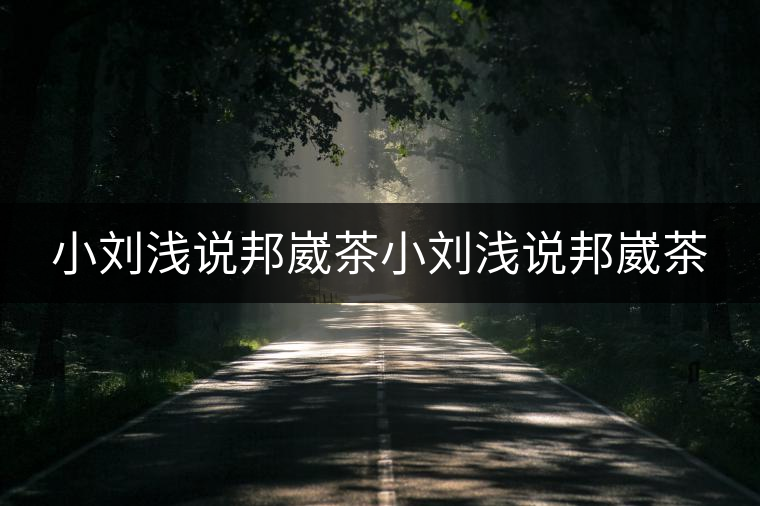 小劉淺說(shuō)邦崴茶小劉淺說(shuō)邦崴茶 小劉淺說(shuō)邦崴茶小劉淺說(shuō)邦崴茶