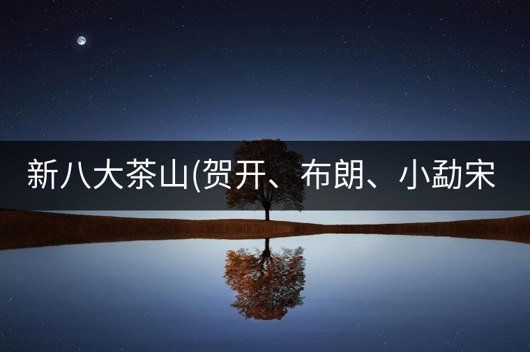 新八大茶山(賀開(kāi)、布朗、小勐宋、巴達(dá))講解二新八大茶山（賀開(kāi)、布朗、小勐宋、巴達(dá)）講解二