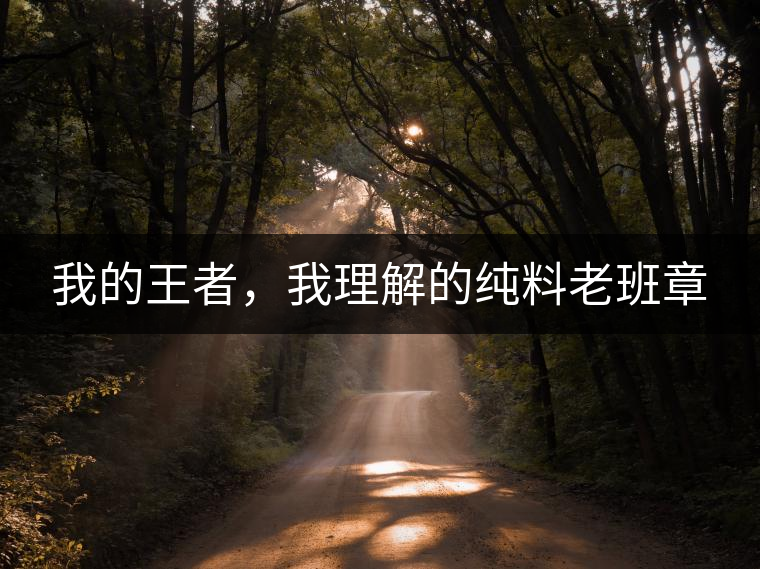 我的王者，我理解的純料老班章