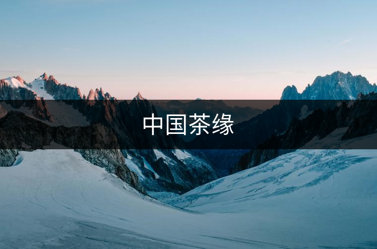中國茶緣 中國茶緣