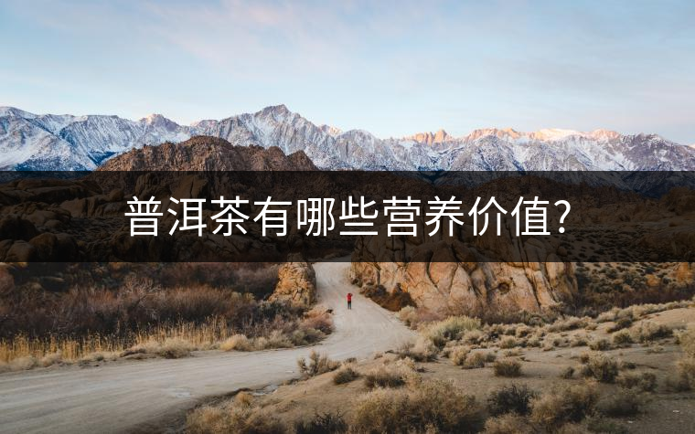 普洱茶有哪些營養(yǎng)價(jià)值? 普洱茶有哪些營養(yǎng)價(jià)值?