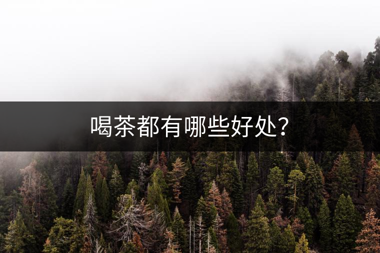 喝茶都有哪些好處？