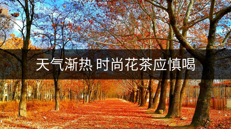 天氣漸熱 時(shí)尚花茶應(yīng)慎喝