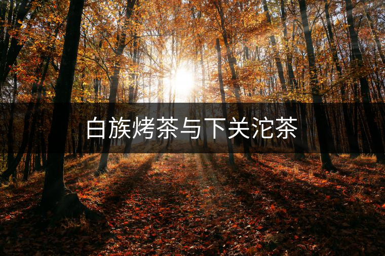 白族烤茶與下關沱茶