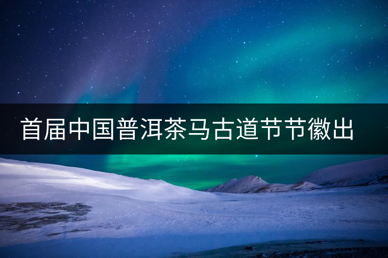 首屆中國(guó)普洱茶馬古道節(jié)節(jié)徽出爐 首屆中國(guó)普洱茶馬古道節(jié)節(jié)徽出爐