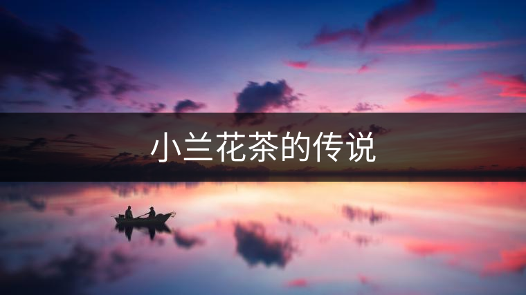小蘭花茶的傳說