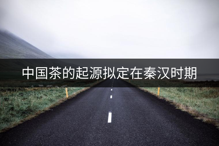 中國(guó)茶的起源擬定在秦漢時(shí)期 中國(guó)茶的起源擬定在秦漢時(shí)期