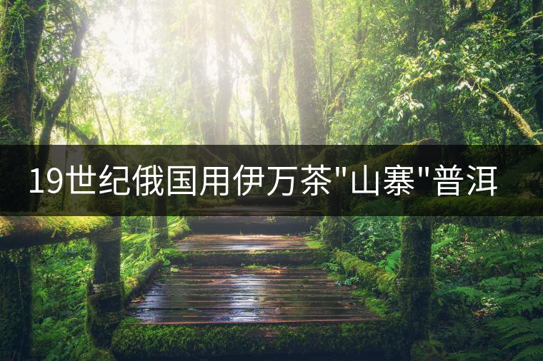 19世紀俄國用伊萬茶 19世紀俄國用伊萬茶