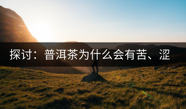 探討：普洱茶為什么會(huì)有苦、澀味兒？