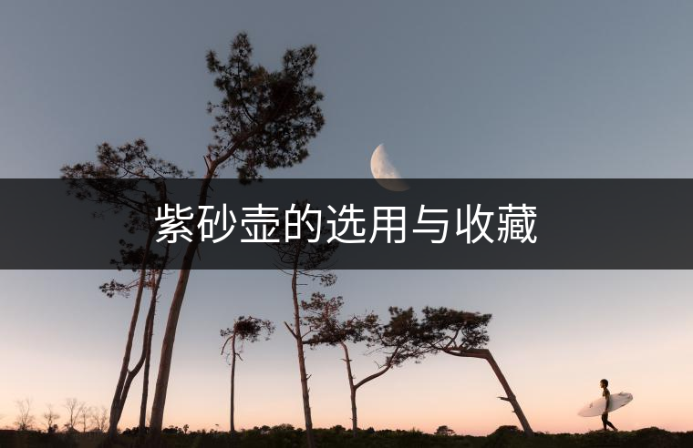 紫砂壺的選用與收藏 紫砂壺的選用與收藏