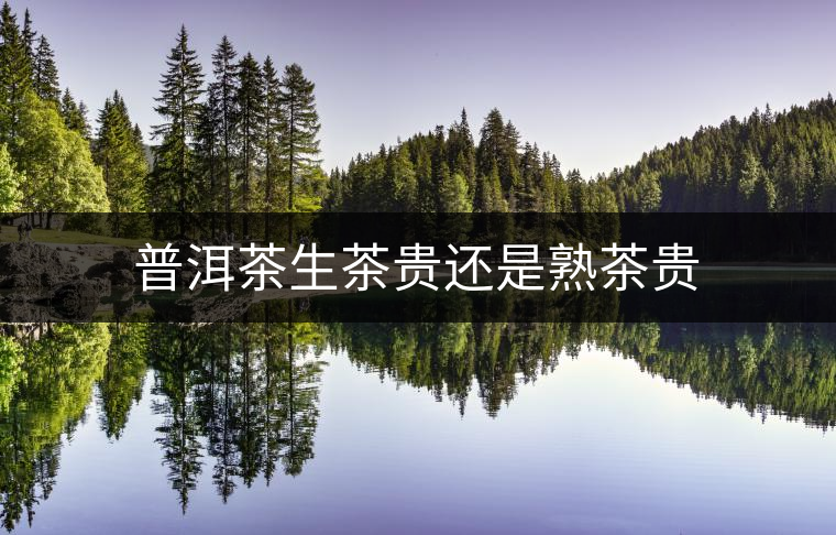 普洱茶生茶貴還是熟茶貴 普洱茶生茶貴還是熟茶貴