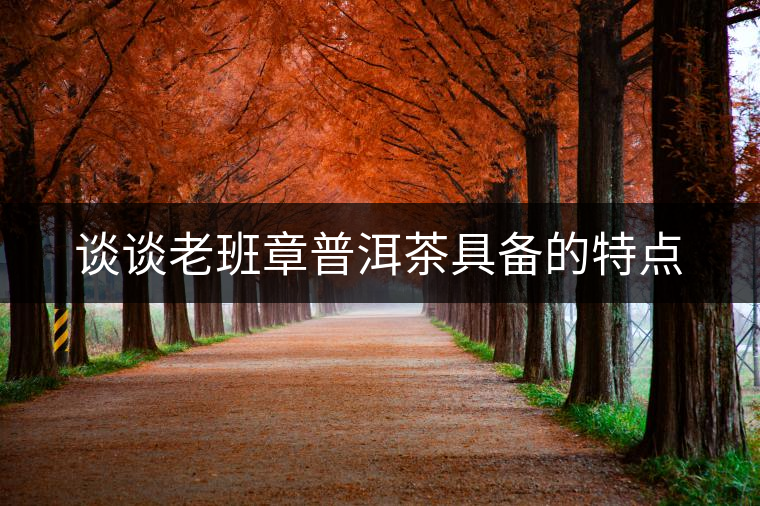 談談老班章普洱茶具備的特點 談談老班章普洱茶具備的特點