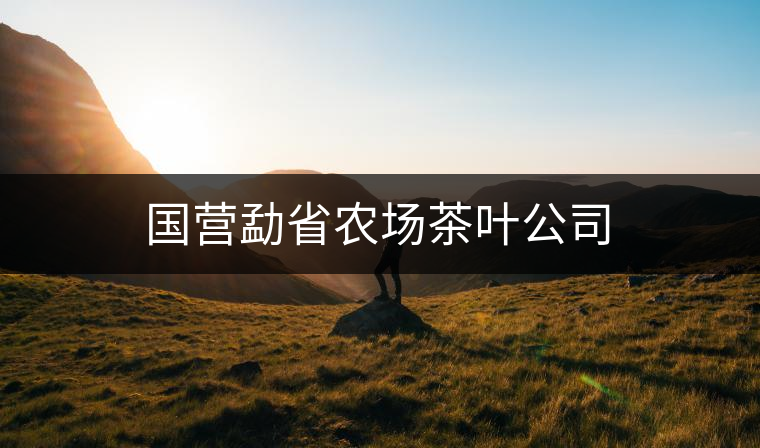 國(guó)營(yíng)勐省農(nóng)場(chǎng)茶葉公司 國(guó)營(yíng)勐省農(nóng)場(chǎng)茶葉公司