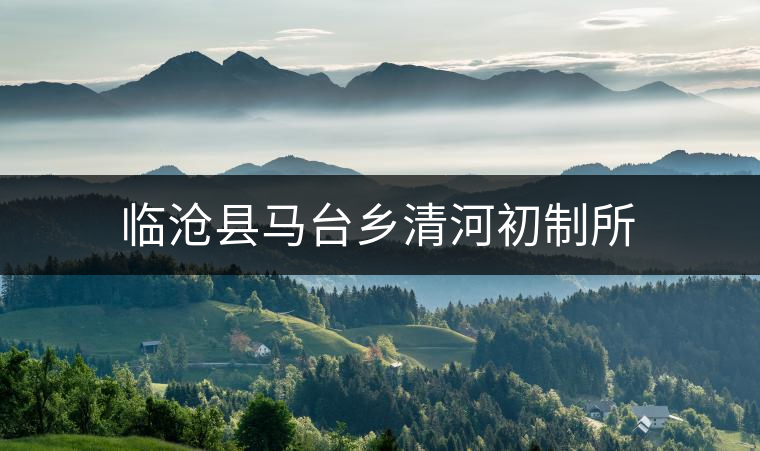 臨滄縣馬臺鄉(xiāng)清河初制所 臨滄縣馬臺鄉(xiāng)清河初制所