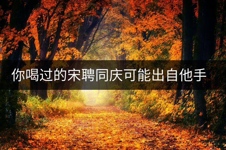 你喝過的宋聘同慶可能出自他手，他還發(fā)明了普洱熟茶！