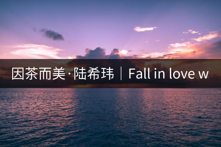 因茶而美·陸?，|｜Fall in love with Puer