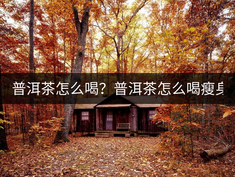 普洱茶怎么喝？普洱茶怎么喝瘦身？