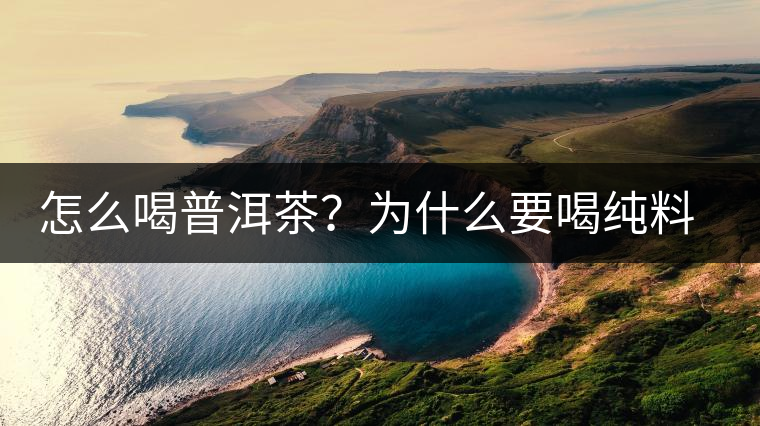 怎么喝普洱茶？為什么要喝純料普洱茶？