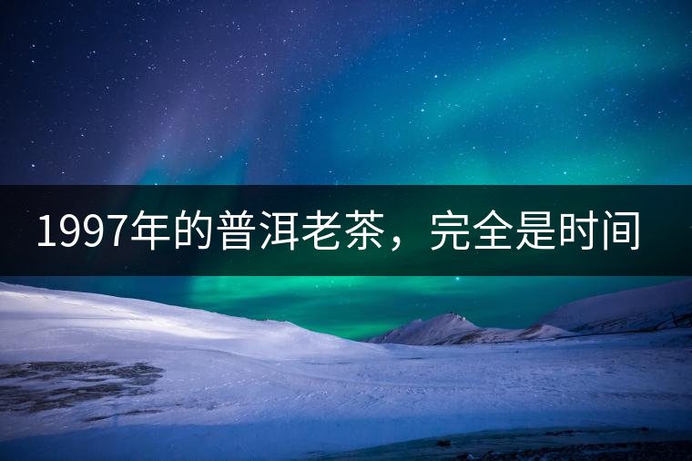 1997年的普洱老茶，完全是時(shí)間的味道。