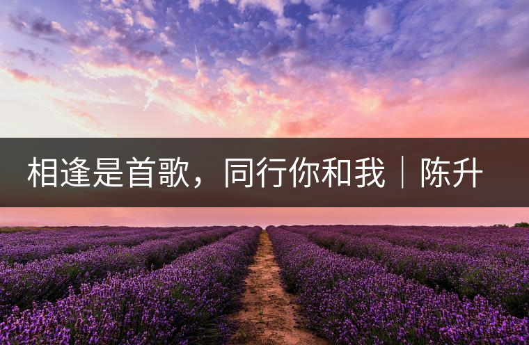 相逢是首歌，同行你和我｜陳升號(hào)與大家相約武漢茶博會(huì)！