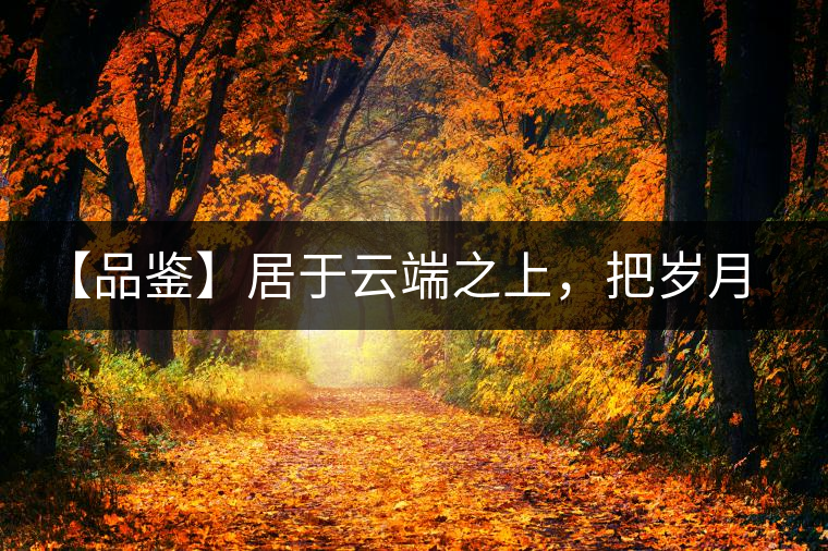 【品鑒】居于云端之上，把歲月“熟”透