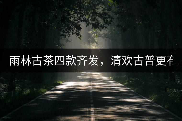 雨林古茶四款齊發(fā)，清歡古普更有味！