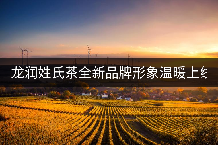 龍潤姓氏茶全新品牌形象溫暖上線！