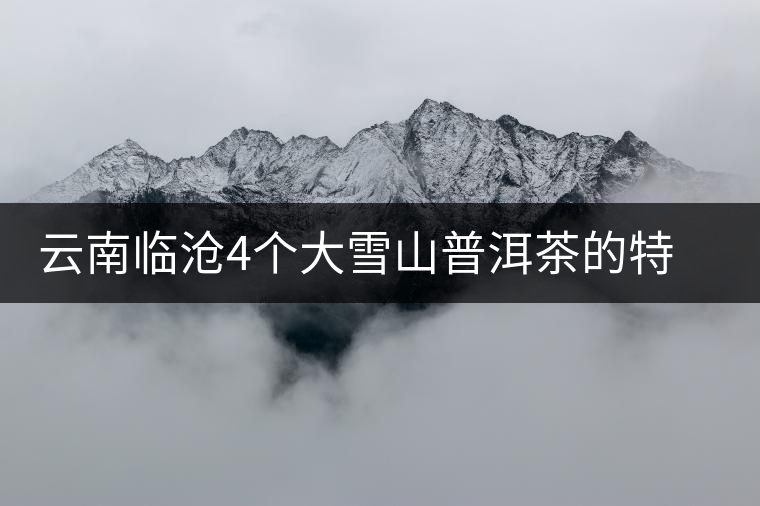 云南臨滄4個大雪山普洱茶的特點和區(qū)別，這下全搞清了