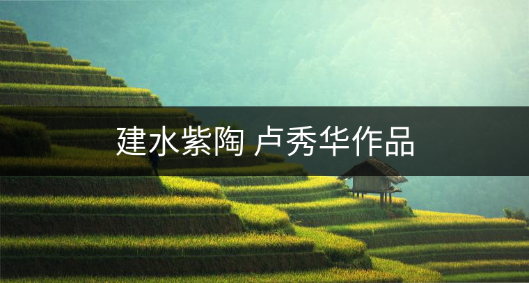 建水紫陶 盧秀華作品