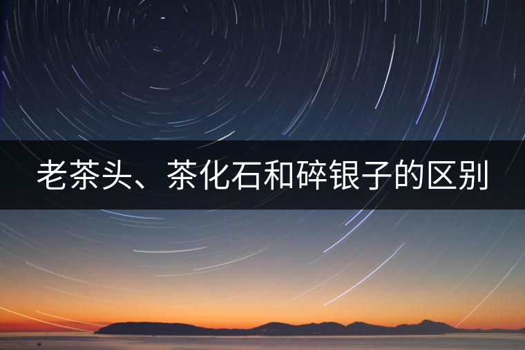 老茶頭、茶化石和碎銀子的區(qū)別