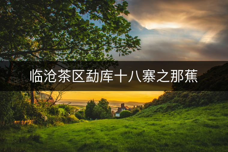 臨滄茶區(qū)勐庫十八寨之那蕉 臨滄茶區(qū)勐庫十八寨之那蕉