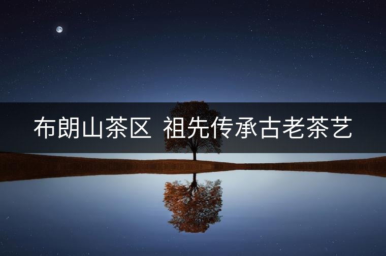 布朗山茶區(qū)  祖先傳承古老茶藝