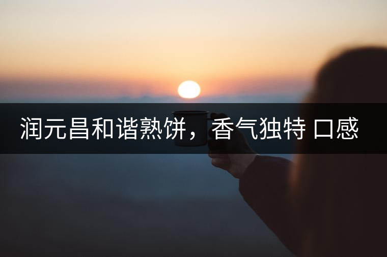 潤元昌和諧熟餅，香氣獨(dú)特 口感厚實(shí)