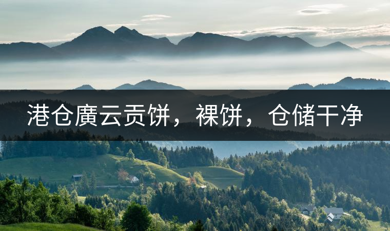 港倉廣云貢餅，裸餅，倉儲干凈