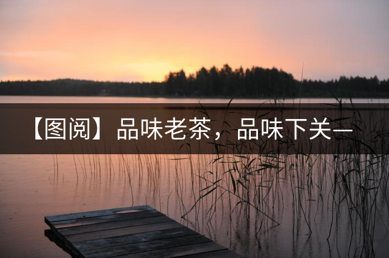 【圖閱】品味老茶，品味下關——下關鐵餅開湯