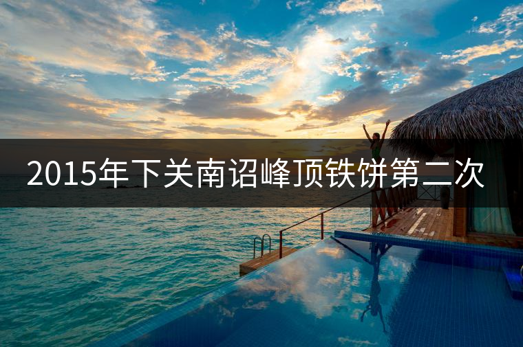 2015年下關(guān)南詔峰頂鐵餅第二次開(kāi)湯品鑒