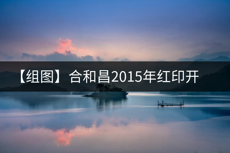【組圖】合和昌2015年紅印開湯 【組圖】合和昌2015年紅印開湯
