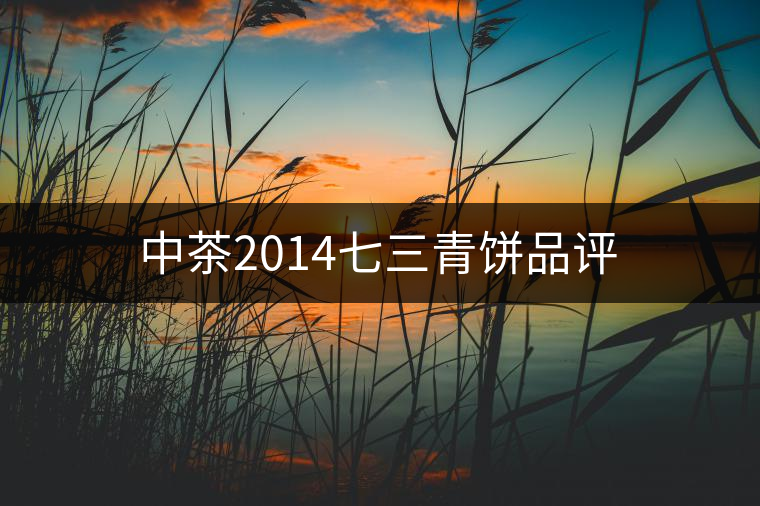 中茶2014七三青餅品評(píng) 中茶2014七三青餅品評(píng)