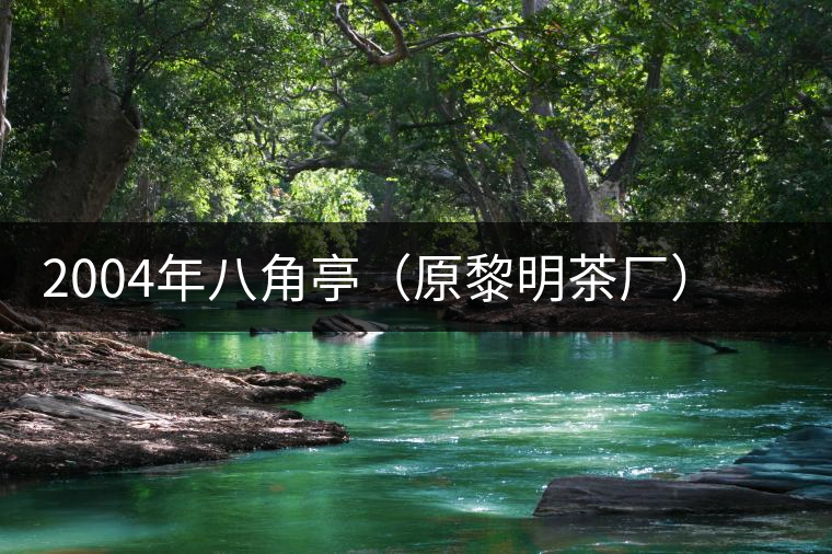 2004年八角亭(原黎明茶廠)班章喬木古茶開(kāi)湯 2004年八角亭(原黎明茶廠)班章喬木古茶開(kāi)湯