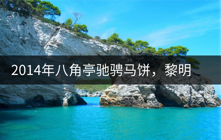 2014年八角亭馳騁馬餅，黎明茶廠馬年生肖紀(jì)念餅