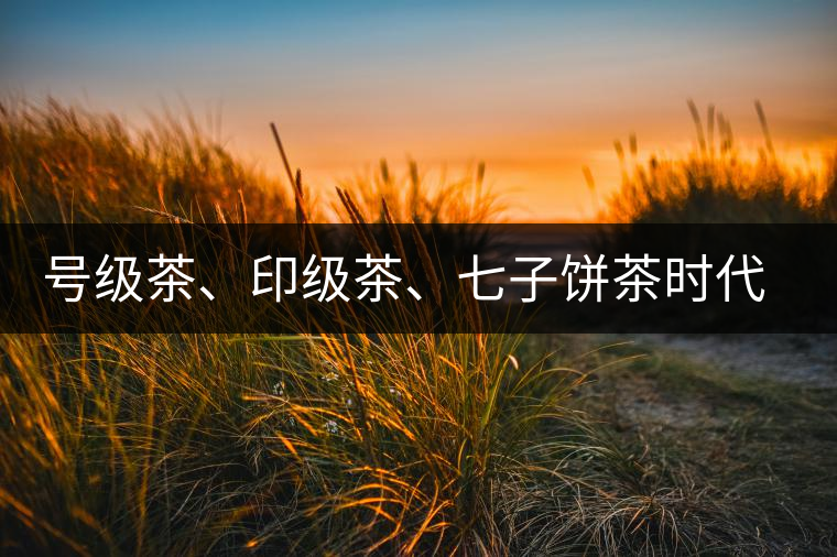號級茶、印級茶、七子餅茶時(shí)代是怎么劃分的？