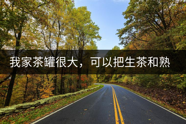 我家茶罐很大，可以把生茶和熟茶，放在一起儲存嗎？