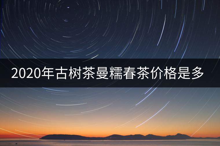 2020年古樹茶曼糯春茶價格是多少？