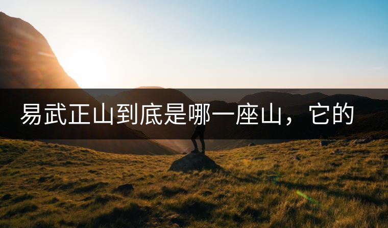 易武正山到底是哪一座山，它的含義你了解嗎？