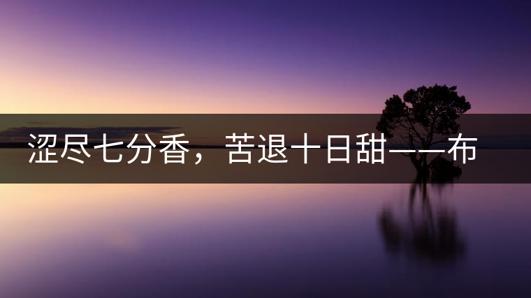 澀盡七分香，苦退十日甜——布朗山千年古寨曼新龍