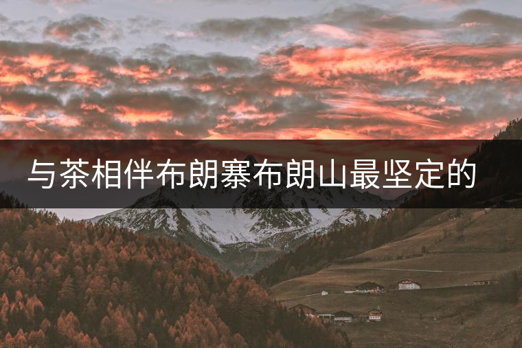 與茶相伴布朗寨布朗山最堅定的守護者 與茶相伴布朗寨布朗山最堅定的守護者